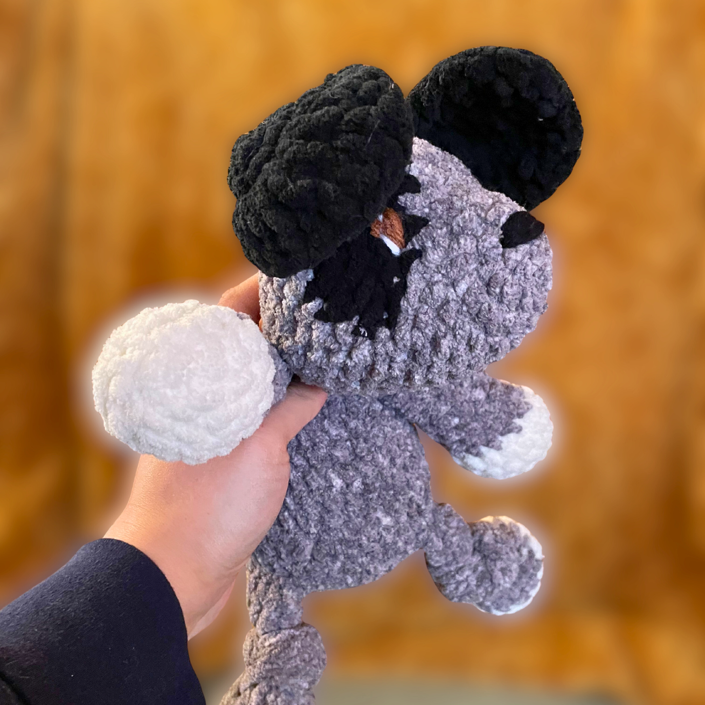 Floppy Puppy - Handmade Crochet Stuffed Animal Plush