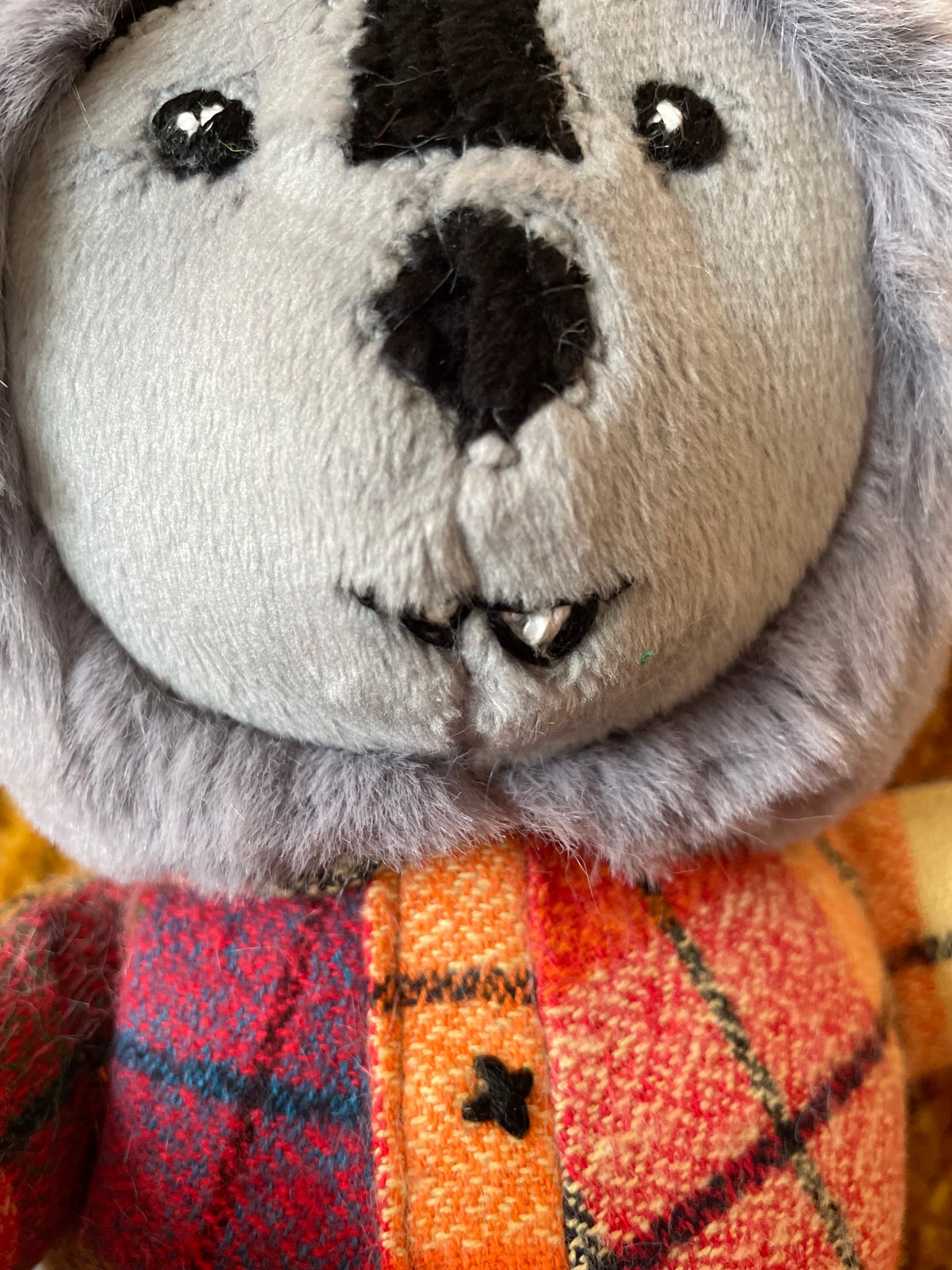 Clyde the Werewolf - Handmade Stuffed Animal