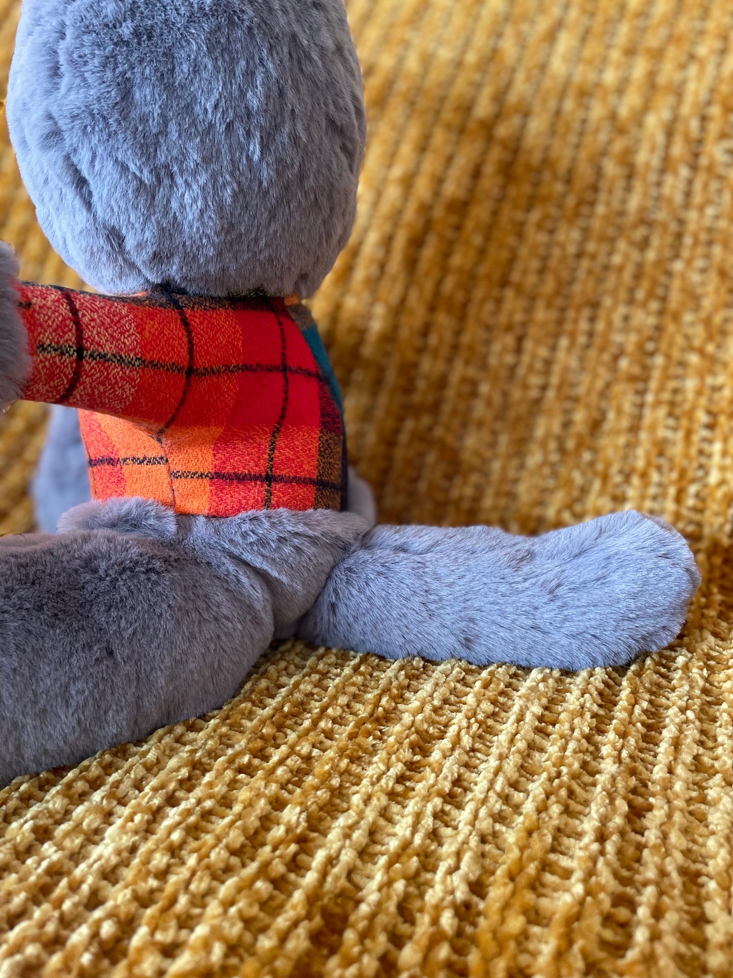 Clyde the Werewolf - Handmade Stuffed Animal