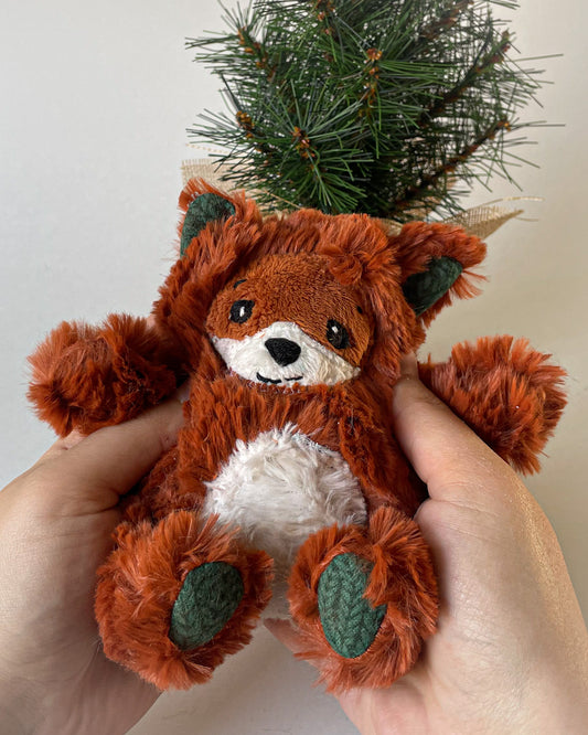 Mini Fox - Handmade Stuffed Animal Plush