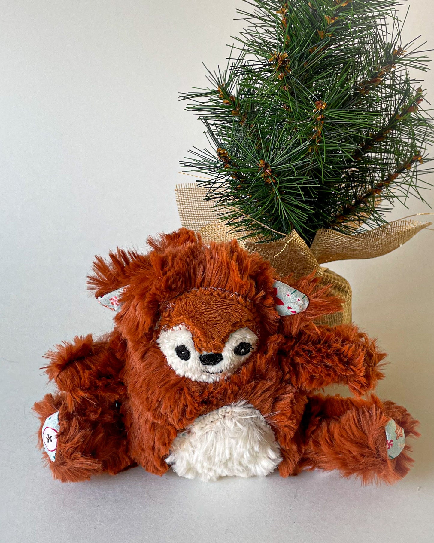 Mini Squirrel - Handmade Stuffed Animal Plush