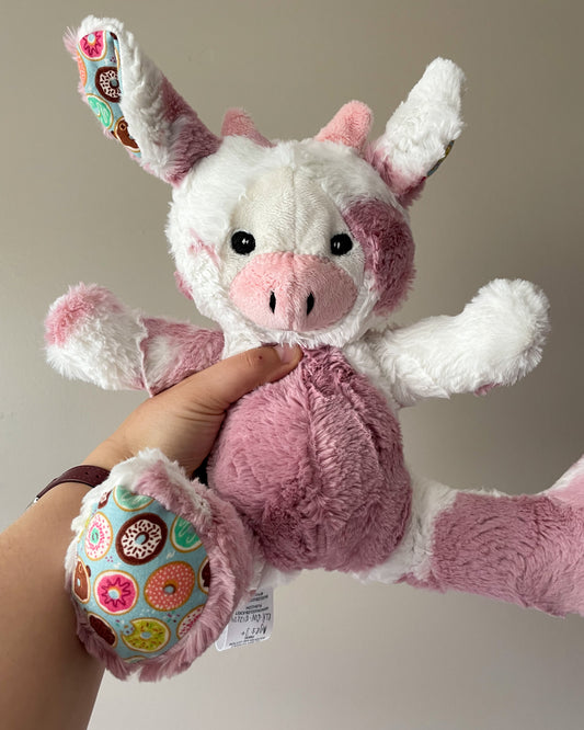 Donut Cow - Handmade Stuffed Animal Plush