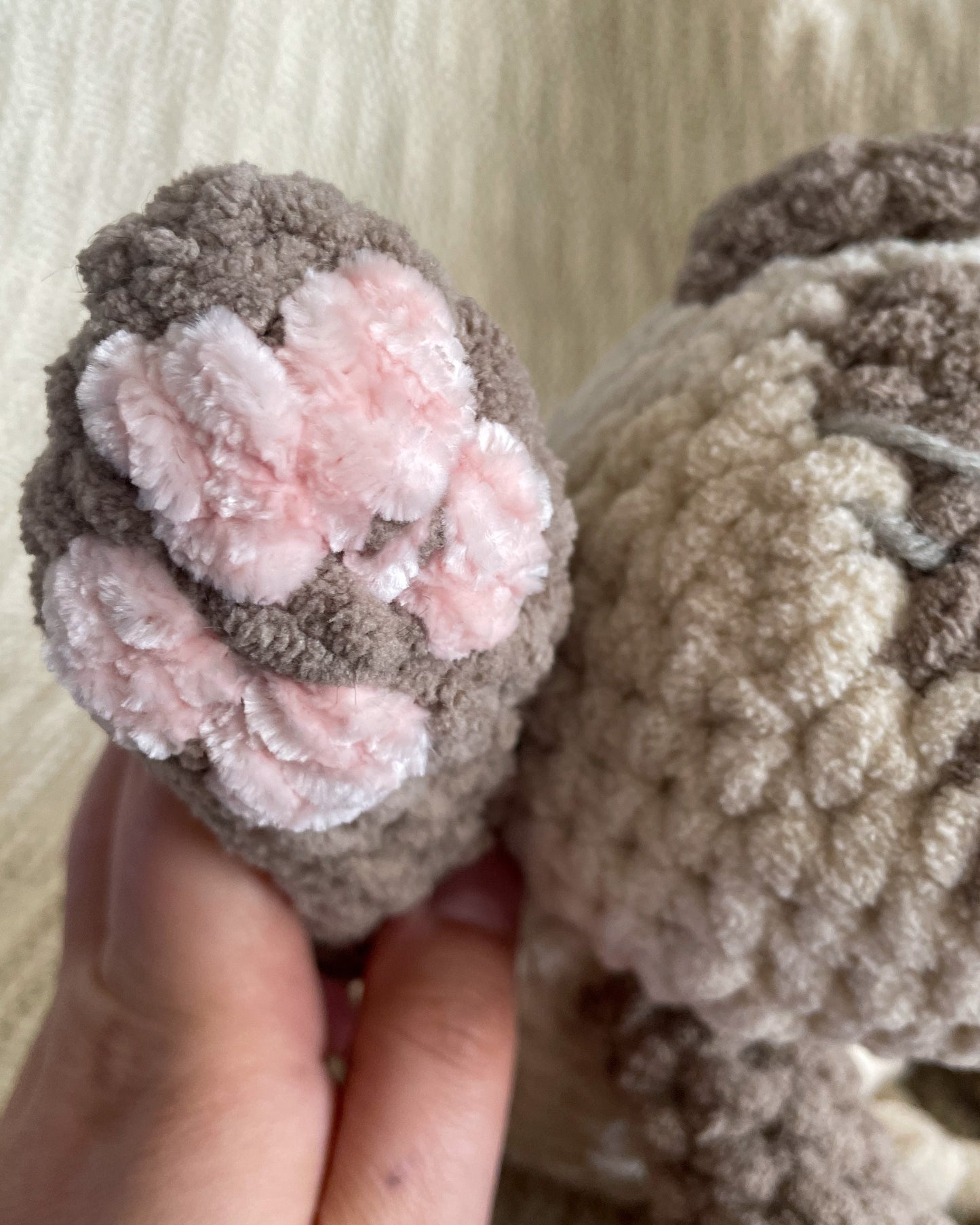 Floppy Siamese Cat - Handmade Crochet Stuffed Animal Plush