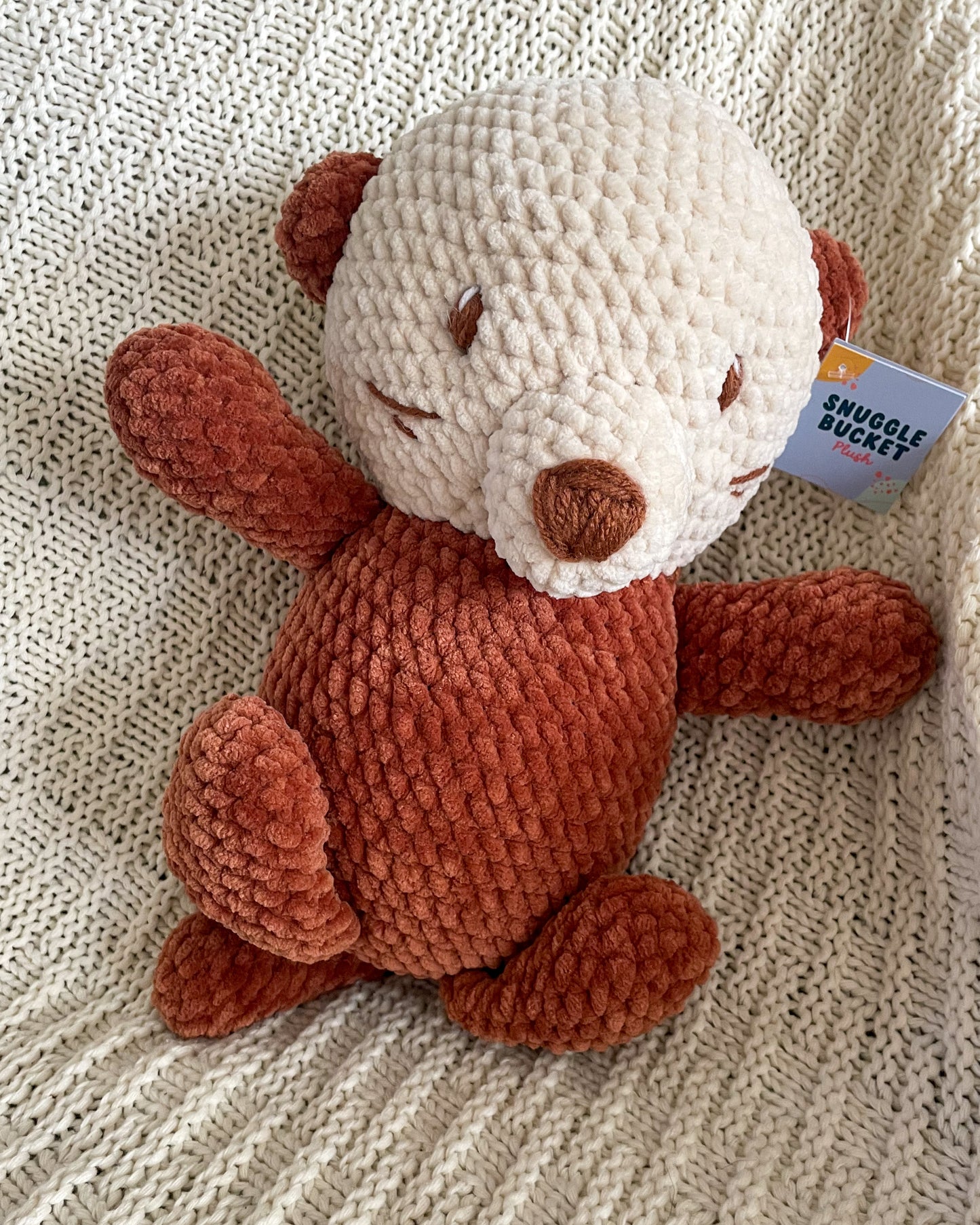 Otter - Handmade Crochet Stuffed Animal Plush