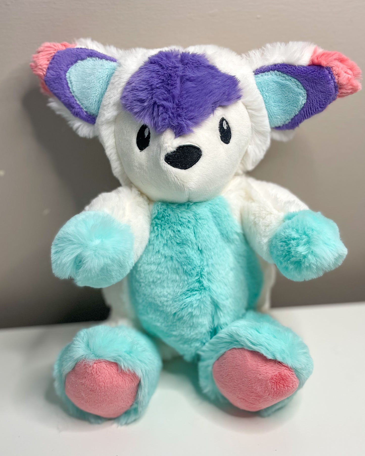 Colorful Fantasy Deer - Handmade Weighted Stuffed Animal Plush