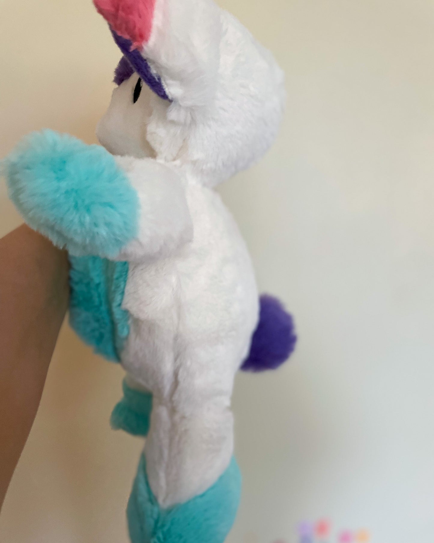 Colorful Fantasy Deer - Handmade Weighted Stuffed Animal Plush