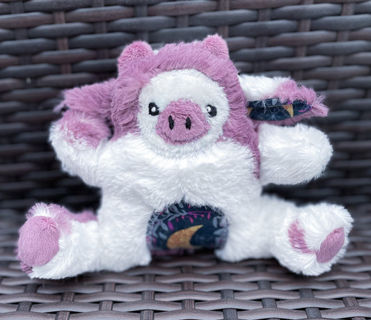 RETIRED - Pocus the Purple Halloween Cow - Stuffed Animal Plush