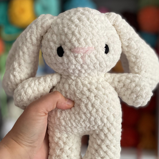 MADE TO ORDER - Custom Bunny, Handmade Crocheted Stuffed Animal Plush