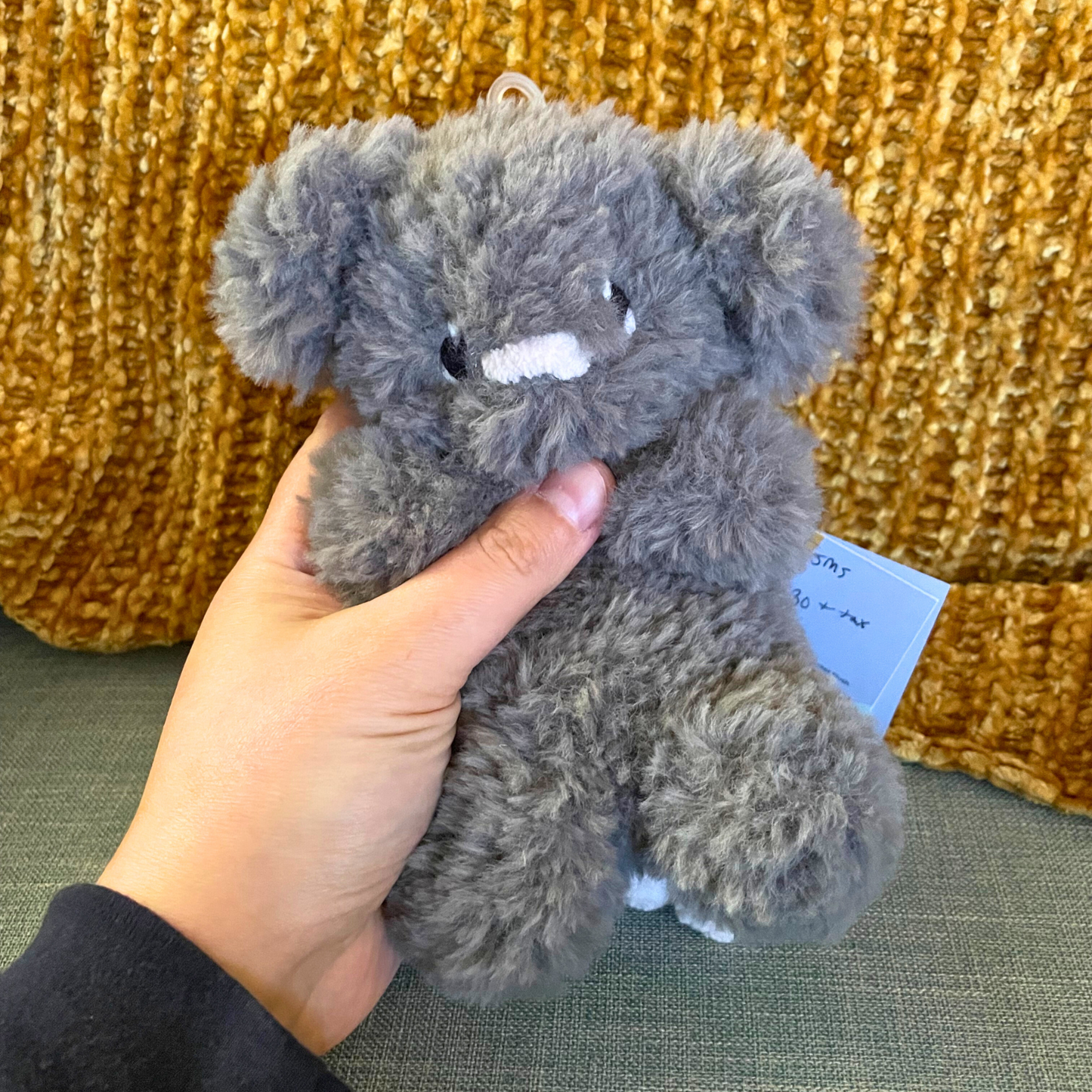 Fur Snuggler Mouse - Handmade Crochet Stuffed Animal Plush