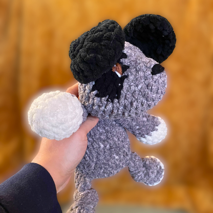 Floppy Puppy - Handmade Crochet Stuffed Animal Plush