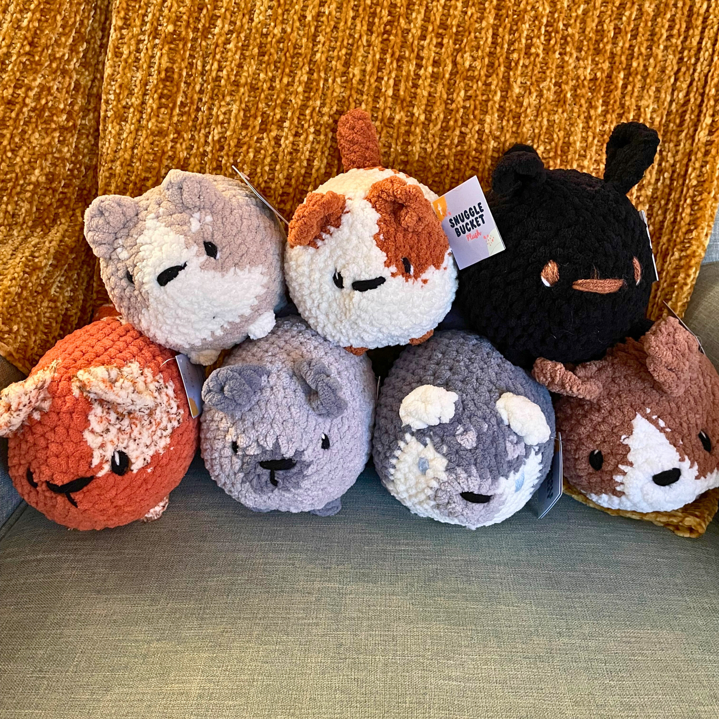 Loaf Dogs - Handmade Crochet Stuffed Animal Plush