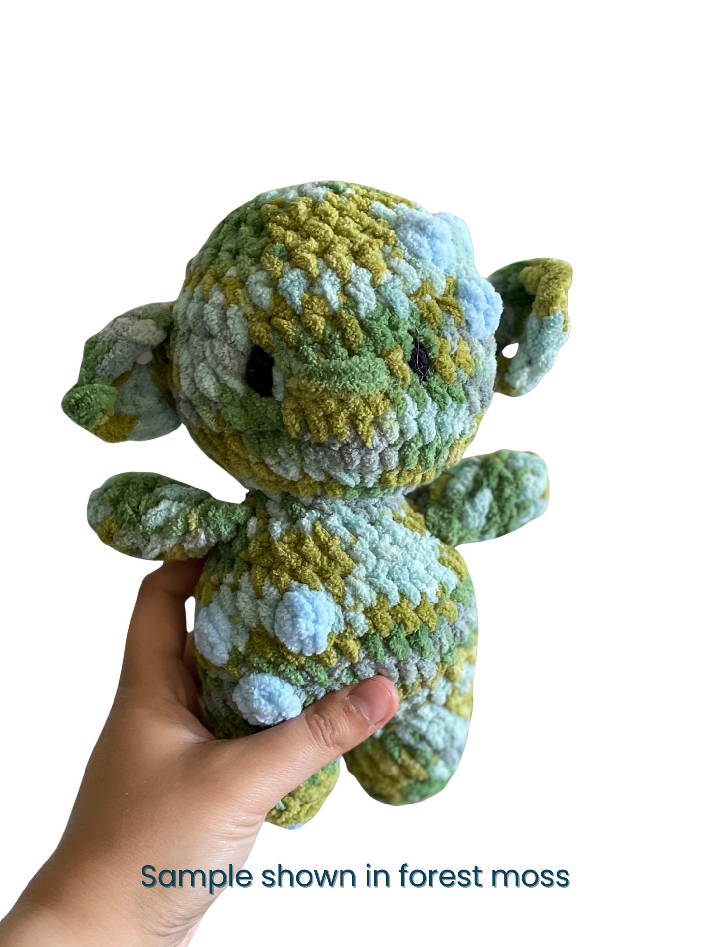 MADE TO ORDER - Forest Goblin with Mushroom Hat, Handmade stuffed animal plush