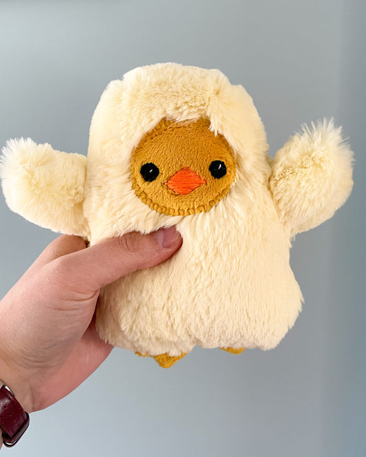 Yellow Chick - Handmade Stuffed Animal Plush for Spring and Easter
