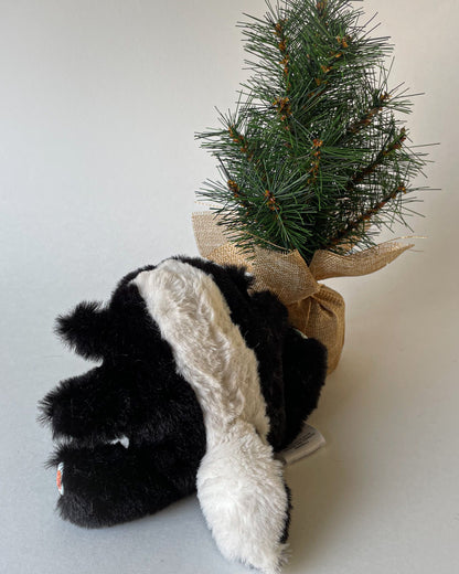 Mini Skunk - Handmade Stuffed Animal Plush