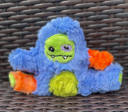 RETIRED - Gary the Blue Monster - Halloween Stuffed Animal Plush