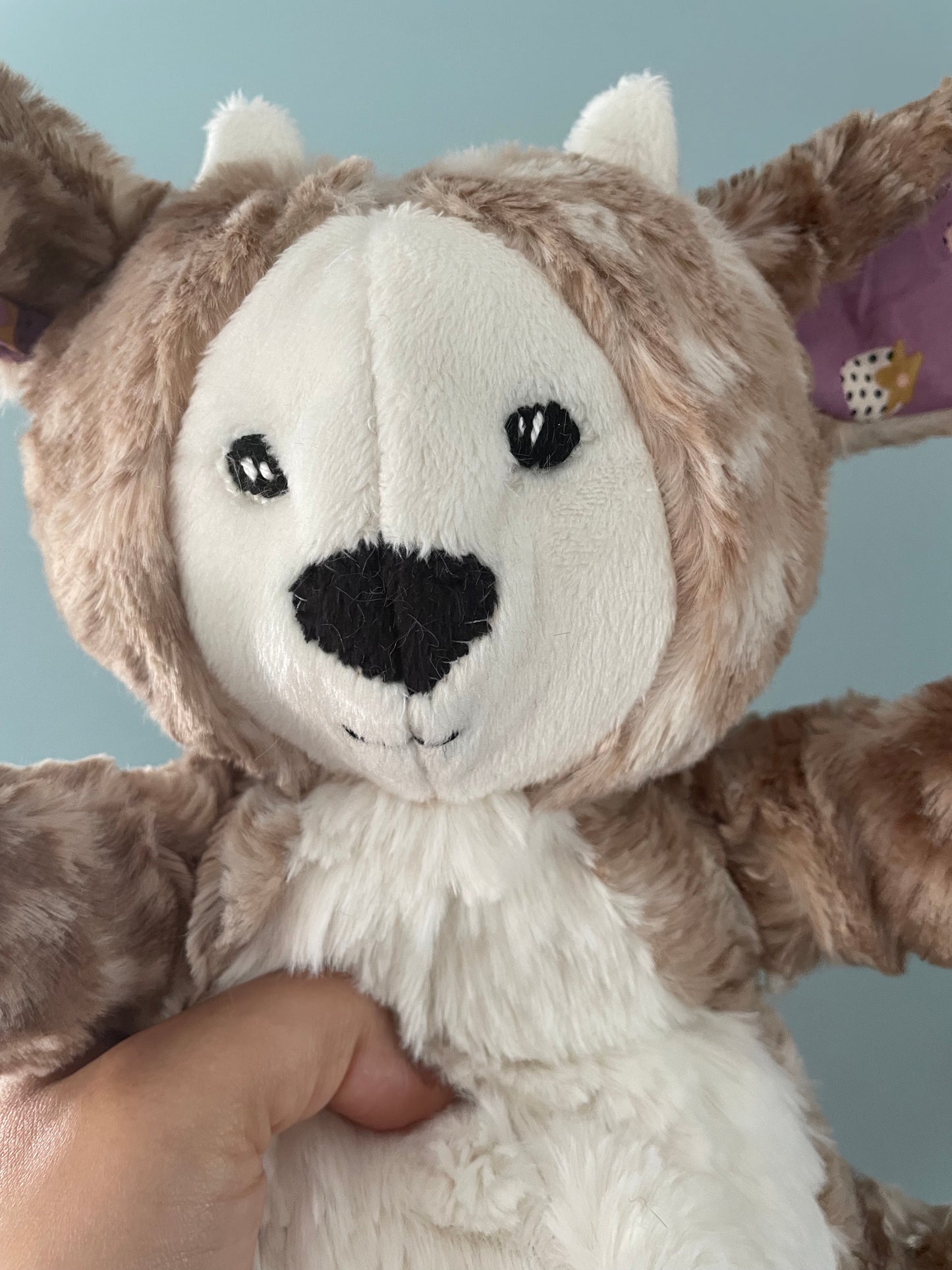 Brown and White Berry Deer Stuffed Animal Plush