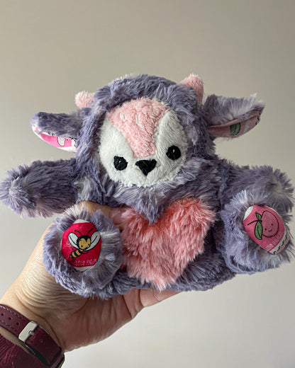 Valentine's Deer - Handmade Stuffed Animal Plush