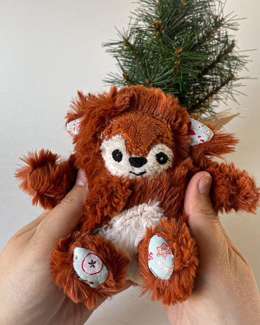 Mini Squirrel - Handmade Stuffed Animal Plush
