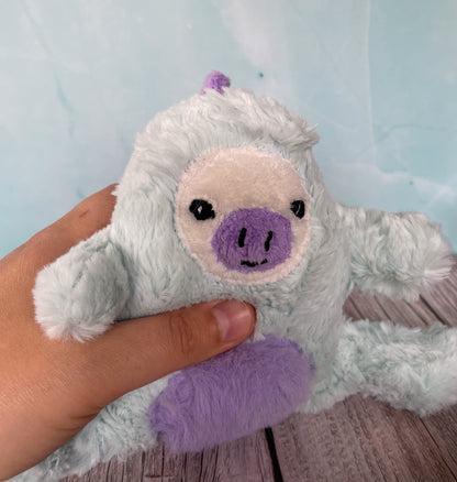 Blue Dinosaur - Handmade Stuffed Animal Plush