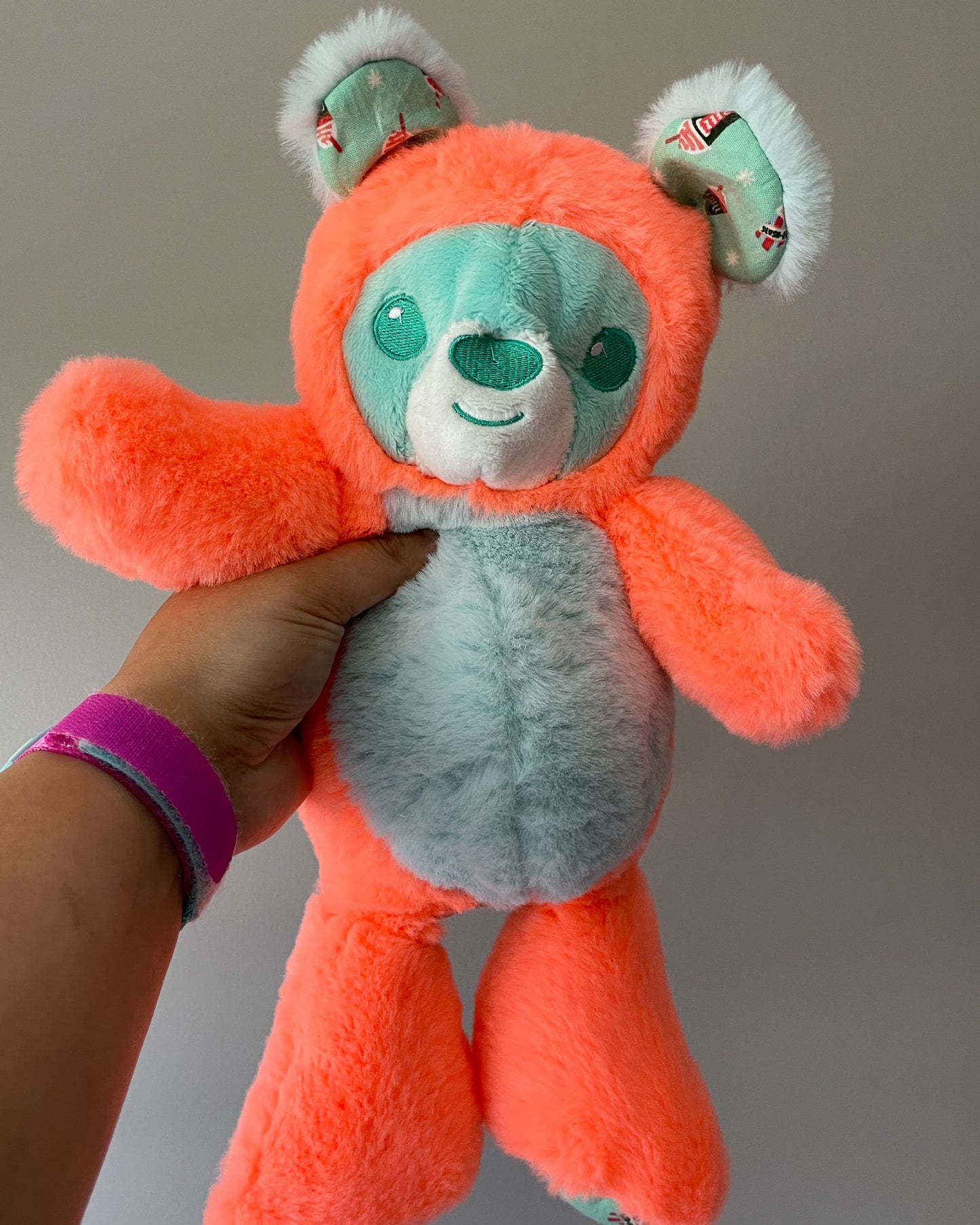 Slushie Bear - Weighted Handmade Stuffed Animal Plush