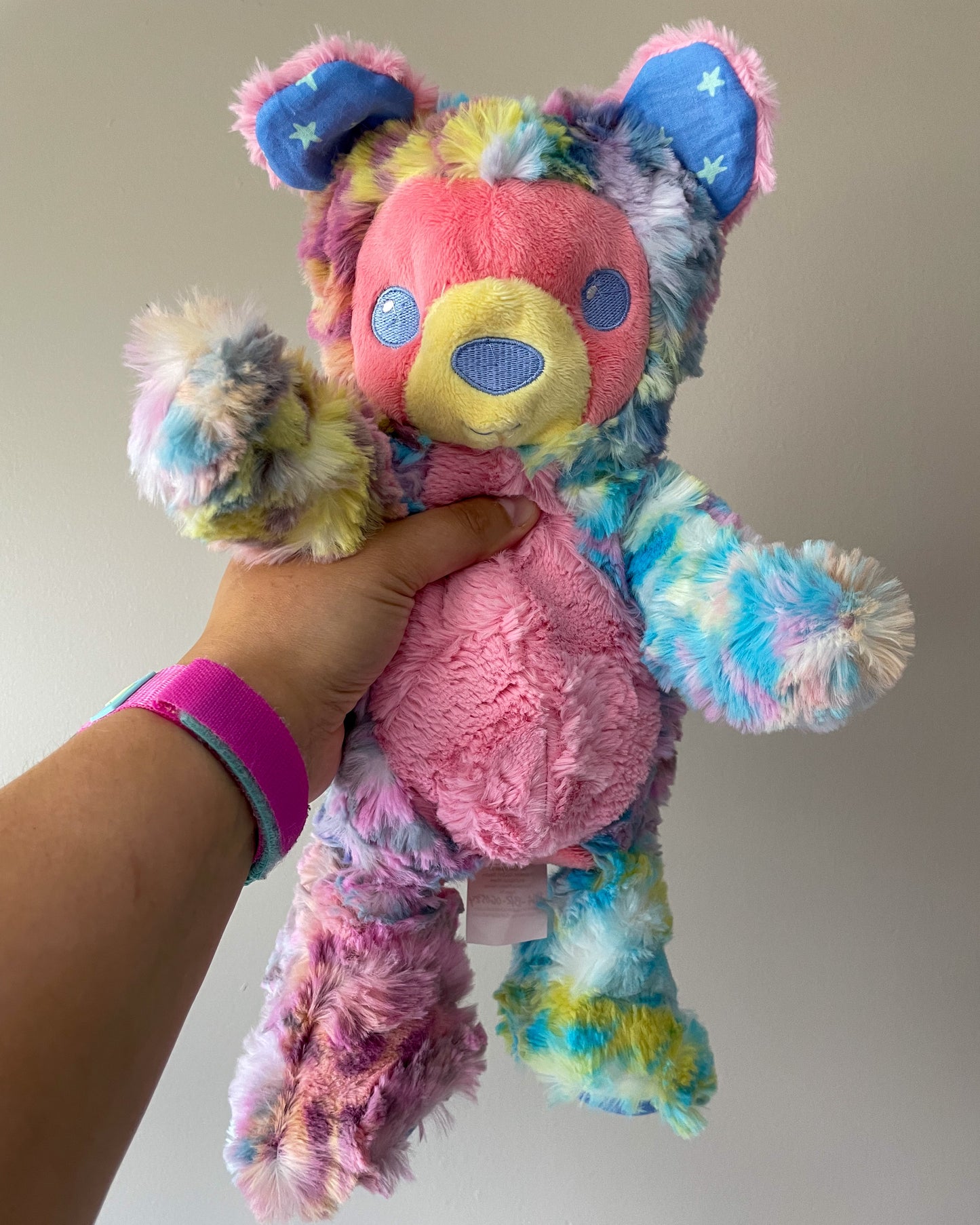 Coral Bear - Handmade Weighted Stuffed Animal Plush