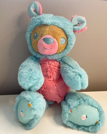 Summer the Beach Bear - Weighted Handmade Stuffed Animal Plush Toy