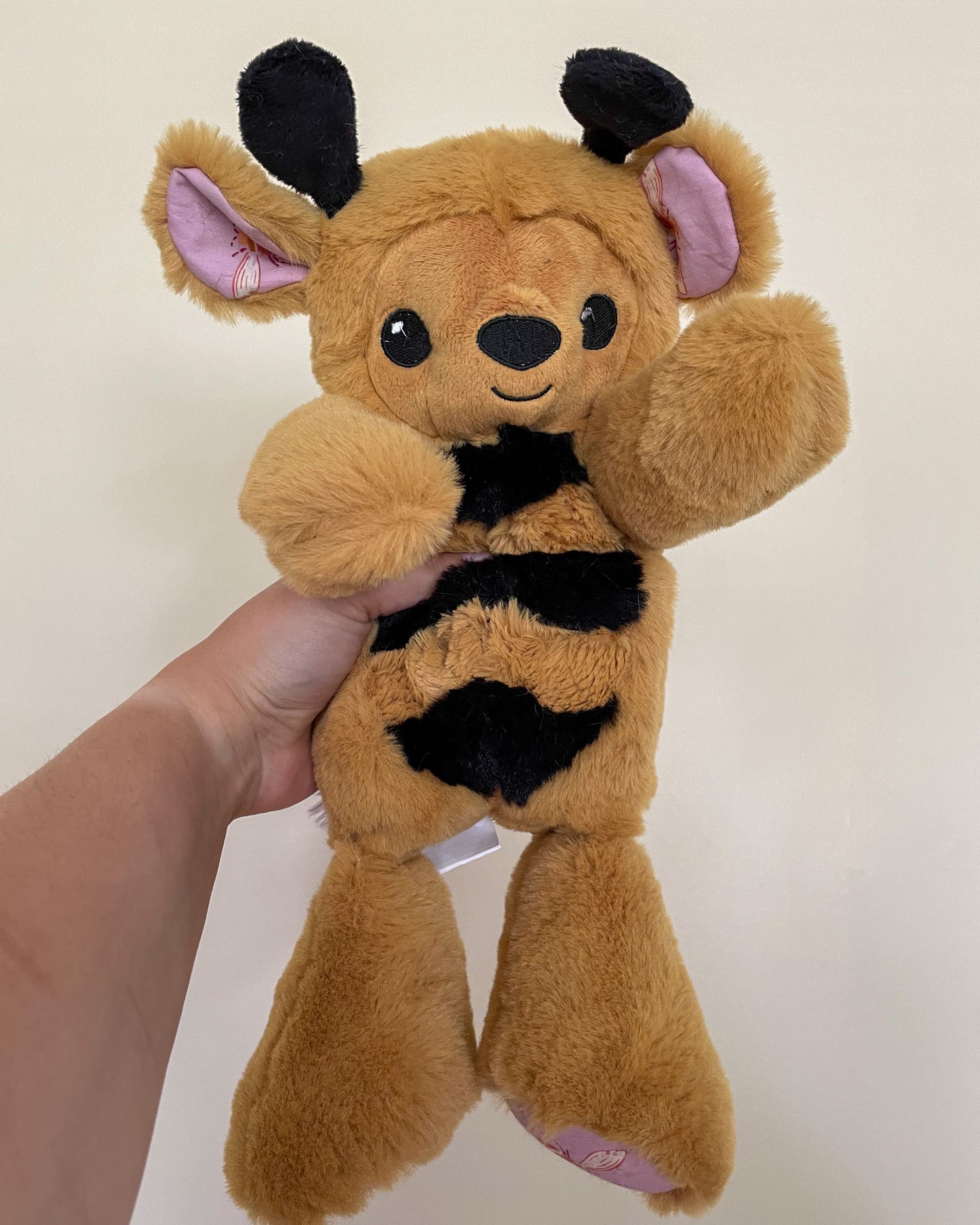 Daisy the Bumblebee Bear - Handmade Weighted Stuffed Animal Plush