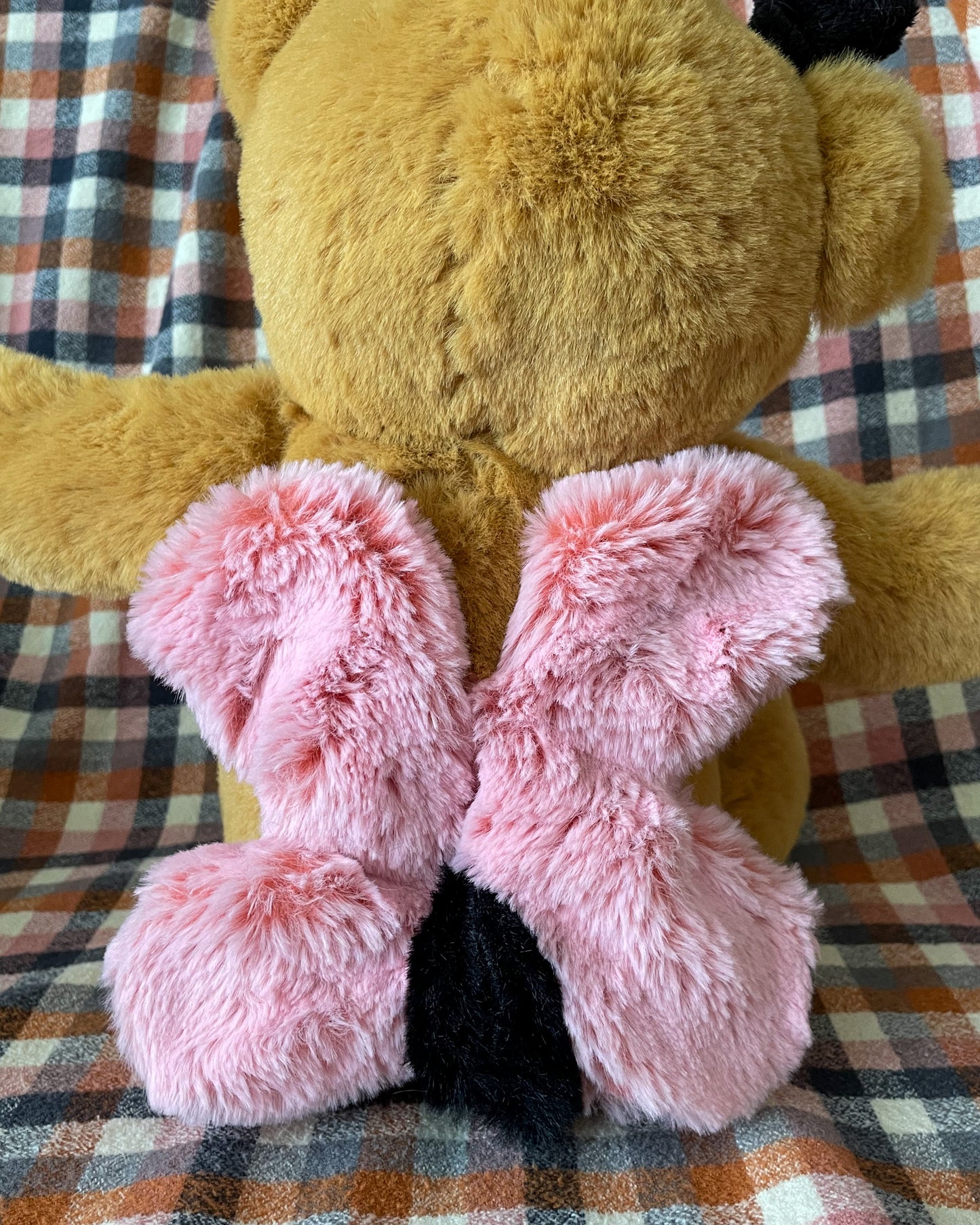 Marigold the Bumblebee Bear - Handmade Weighted Stuffed Animal Plush