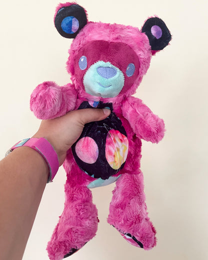 Nova the Planet Bear - Handmade Weighted Stuffed Animal Plush Toy