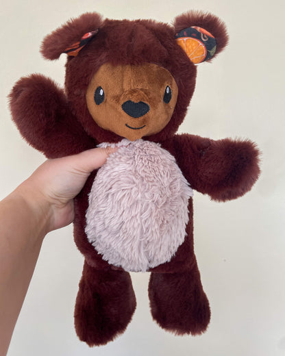 Bodhi the Brown Bear - Handmade Weighted Stuffed Animal Plush