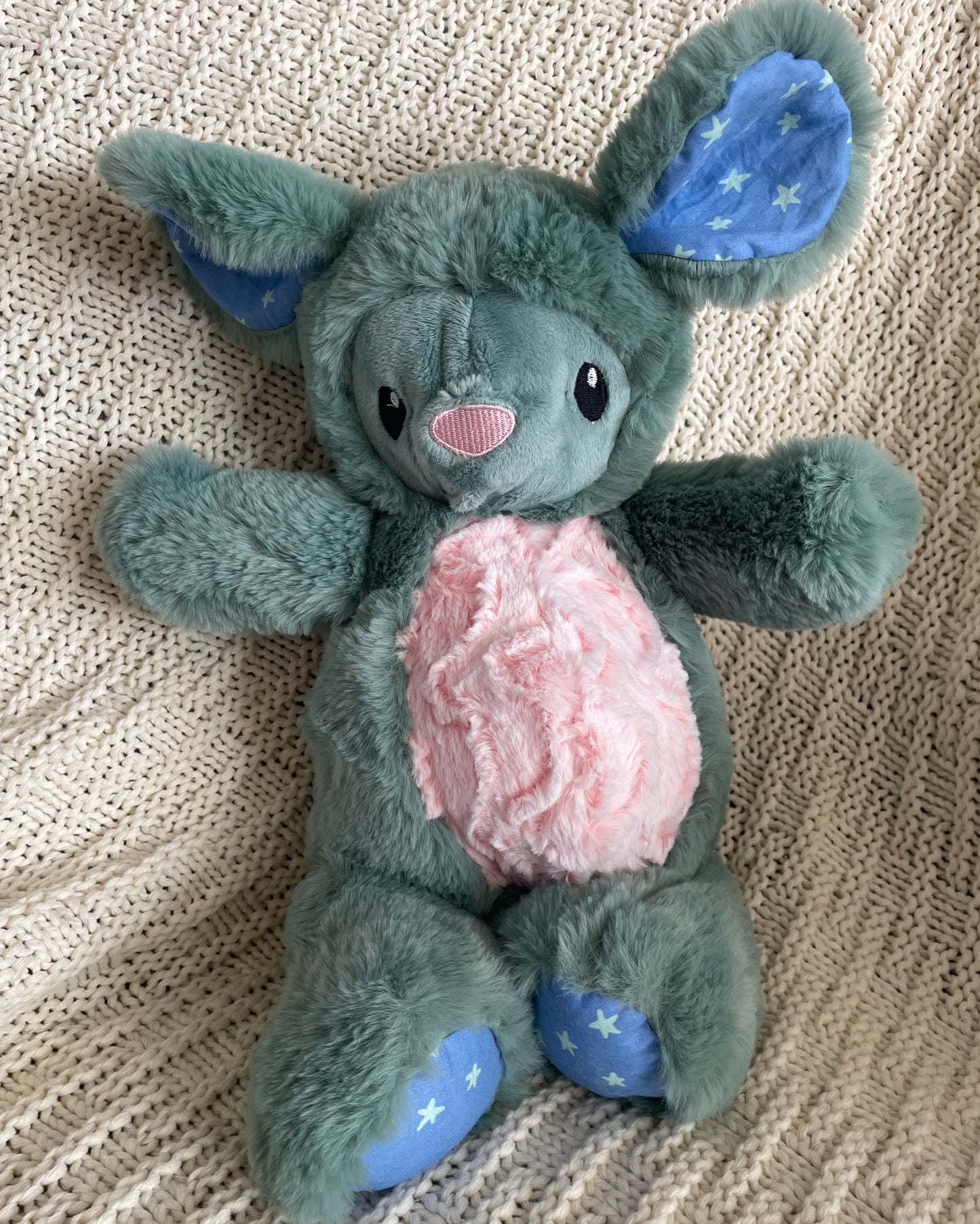 Juniper Mouse - Handmade Weighted Stuffed Animal Plush