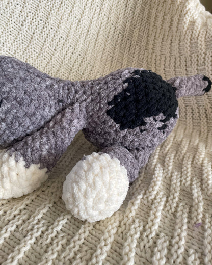 Floppy Puppy - Handmade Crochet Stuffed Animal Plush