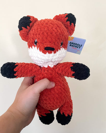 Maple the Fox - Handmade Crochet Stuffed Animal Plush