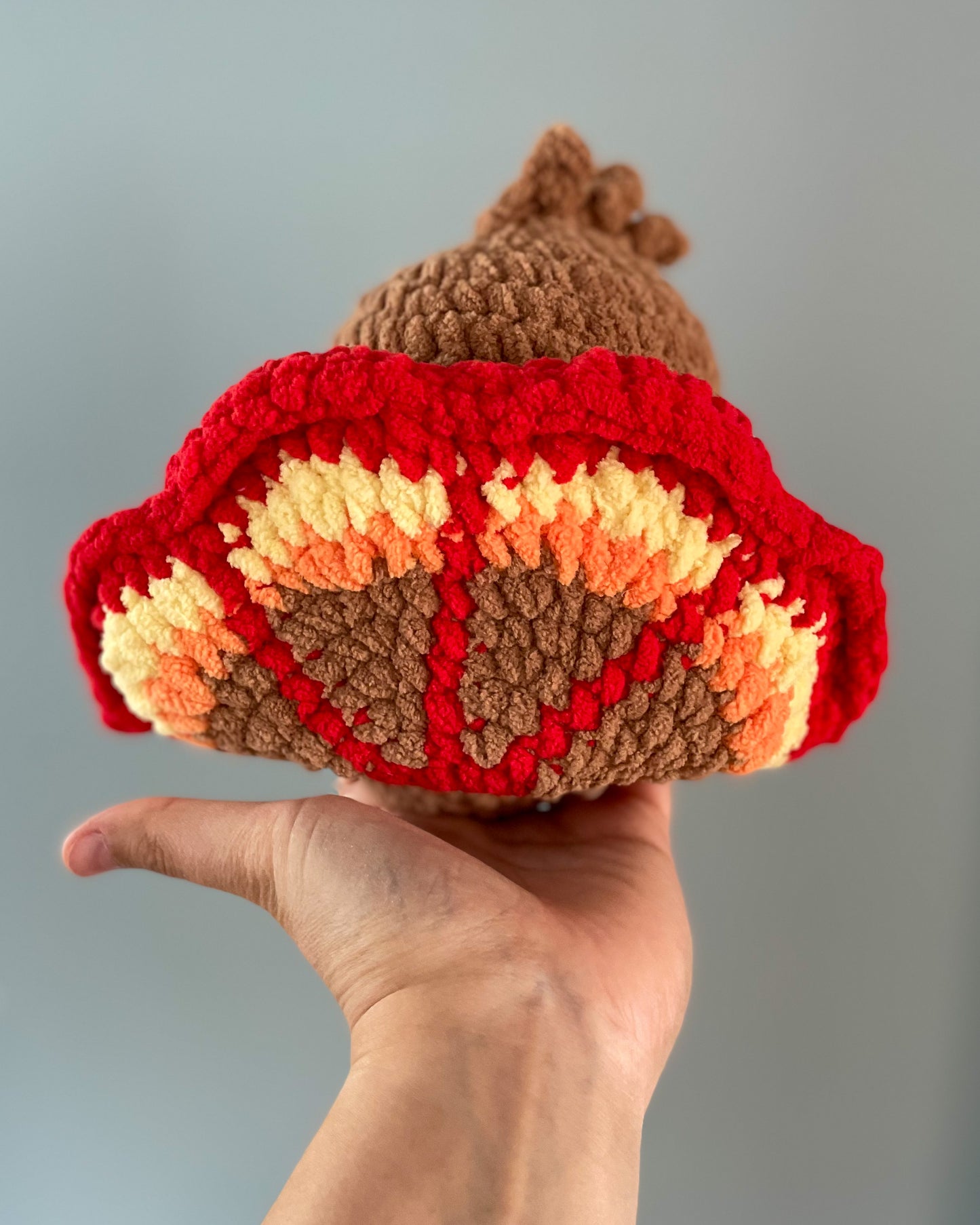 MADE TO ORDER - Baby Turkey, handmade stuffed animal plush