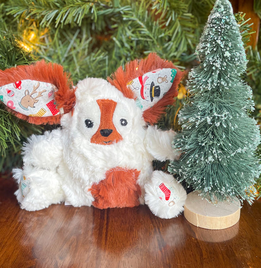 Mini Spaniel Puppy - Handmade Christmas Stuffed Animal Plush