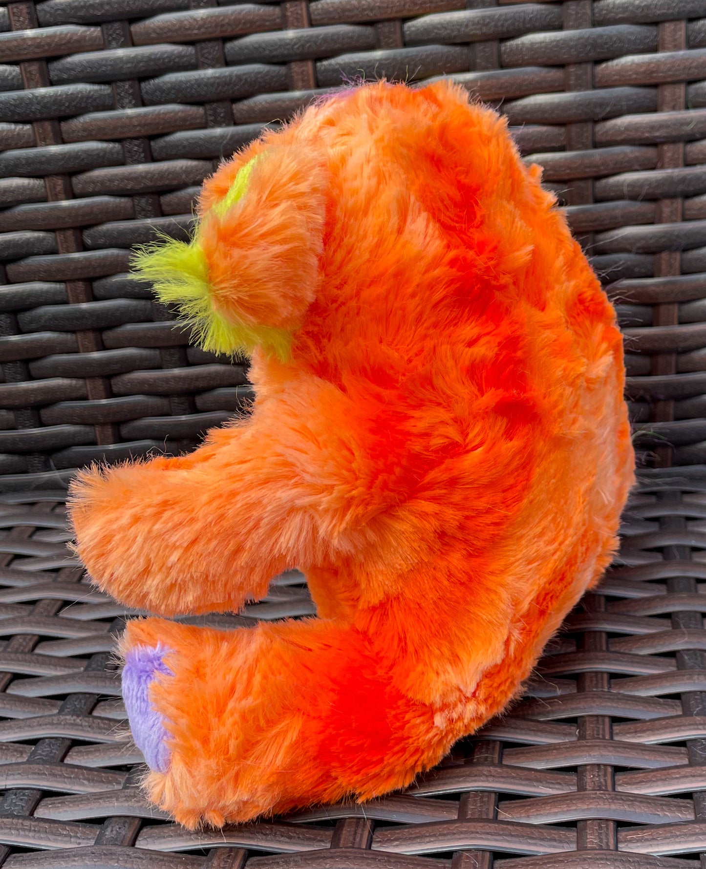 Larry the Orange Monster - Halloween Stuffed Animal Plush