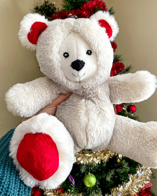 Fluffiest Polar Bear - Handmade Stuffed Animal Plush
