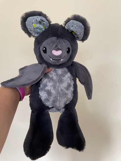 Luna the Bat - Handmade Weighted Stuffed Animal Plush