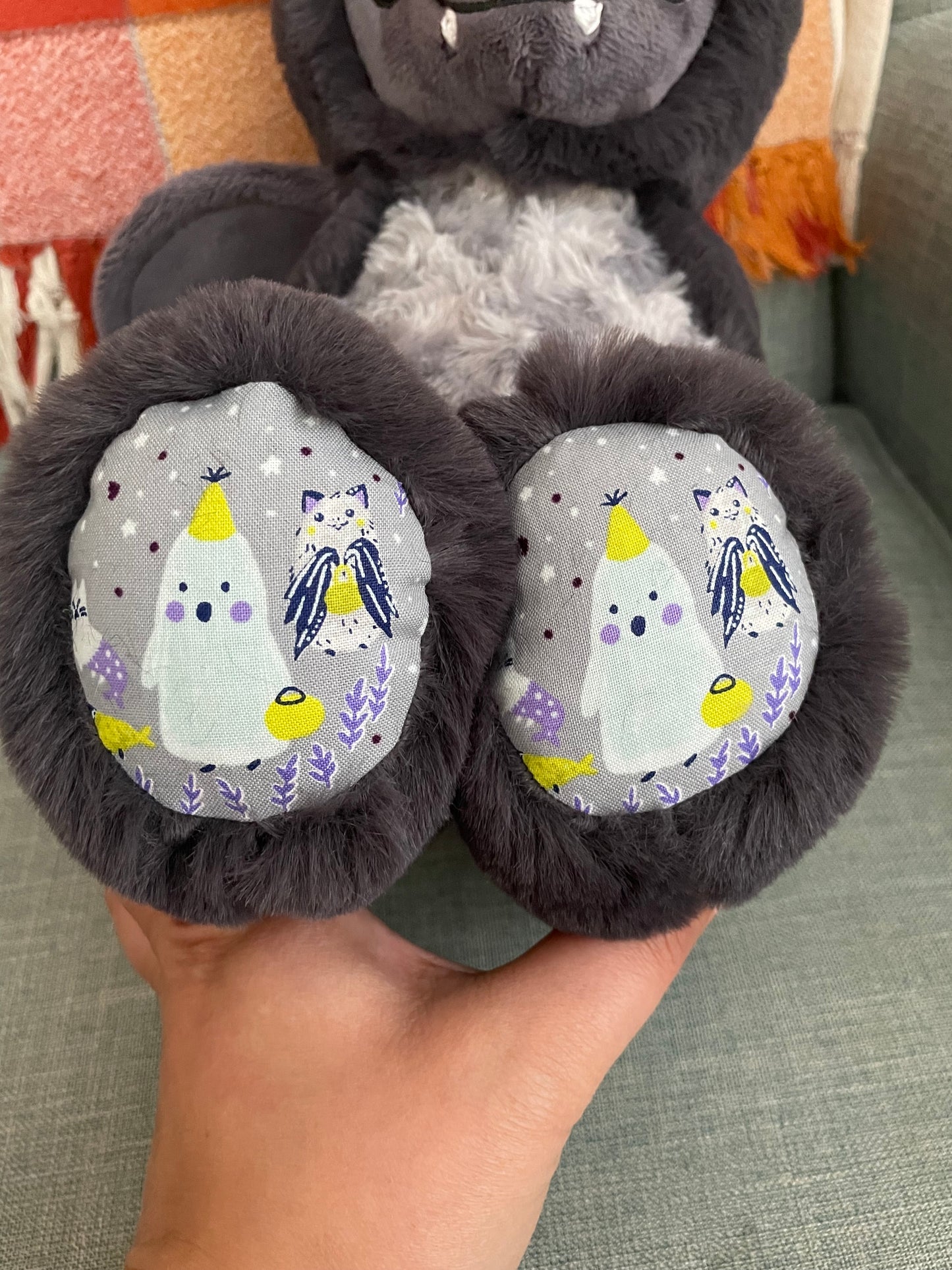 Luna the Bat - Handmade Weighted Stuffed Animal Plush